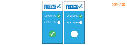 呂梁溫度指示標(biāo)簽 冷凍檢查 Thermolabels