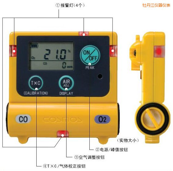 牡丹江復(fù)合型氣體檢測器