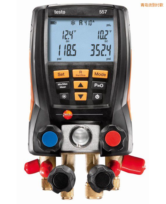 青島新型電子歧管儀 (電子壓力表組)